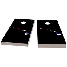 Hawaii Outline (Black) All-Weather Cornhole
