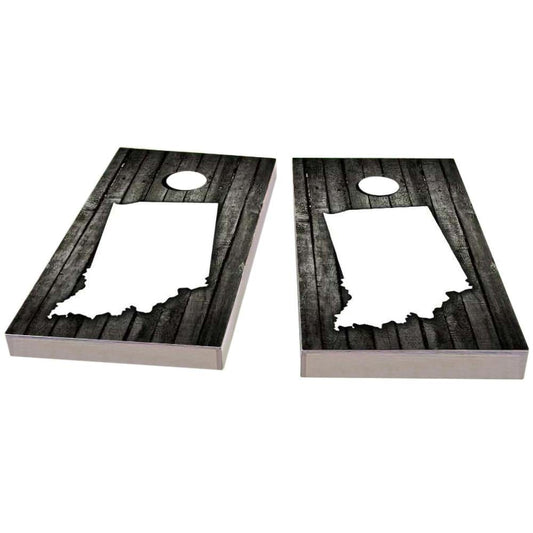 Indiana Wood Slat All-Weather Cornhole