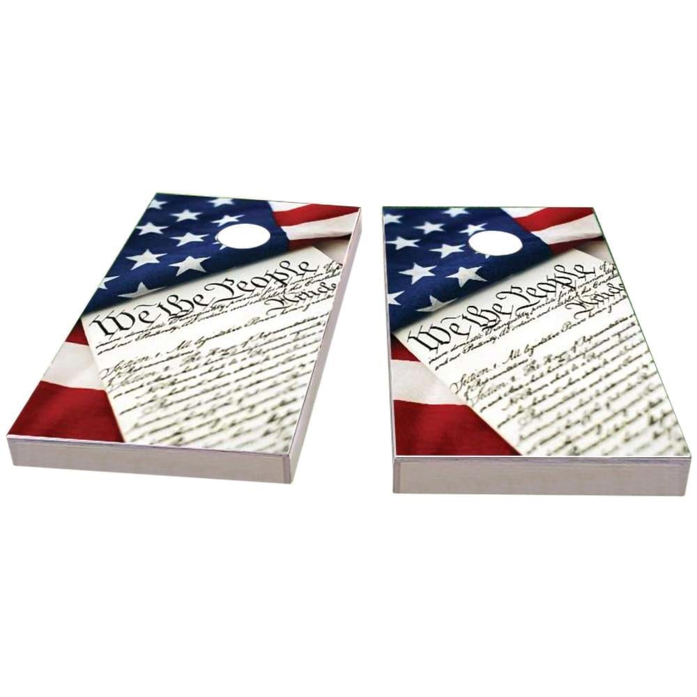 American Flag We The People All-Weather Cornhole