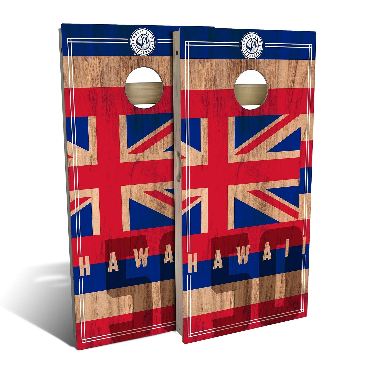 Hawaii State Flag 2.0 Cornhole Boards