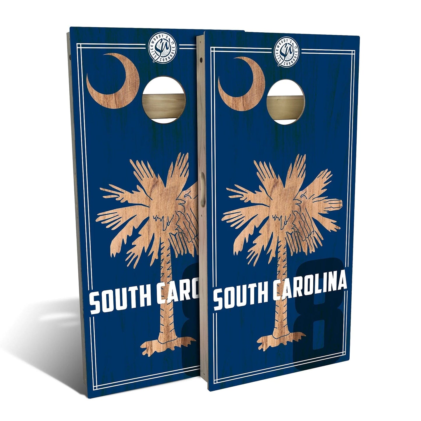 South Carolina State Flag 2.0 Weatherproof Cornhole Boards