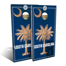 South Carolina State Flag 2.0 Weatherproof Cornhole Boards
