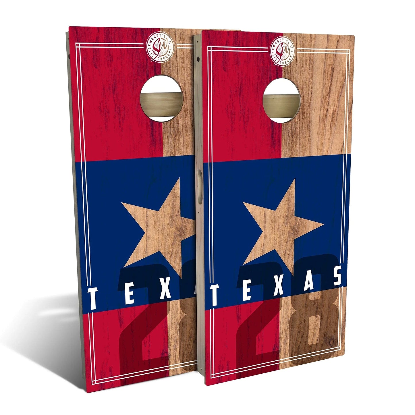 Texas State Flag 2.0 Weatherproof Cornhole Boards