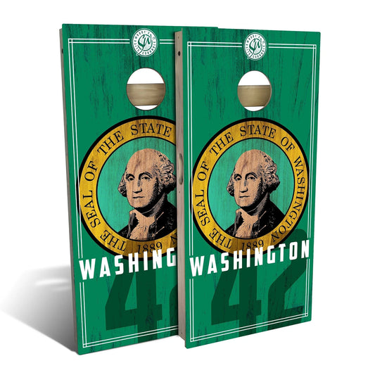 Washington State Flag 2.0 Cornhole Boards