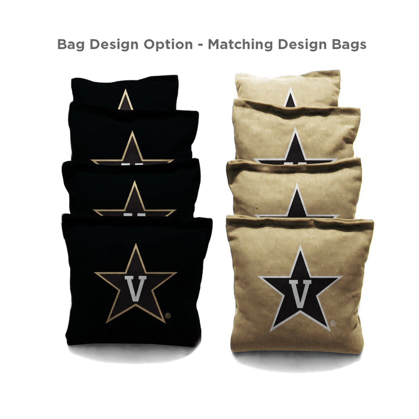 vanderbilt cornhole bags