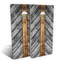 Grey Lines Weatherproof Cornhole Boards
