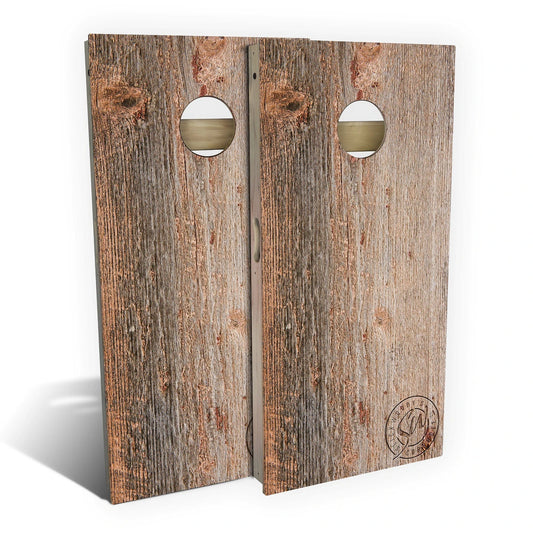 Moss Wood Cornhole Boards