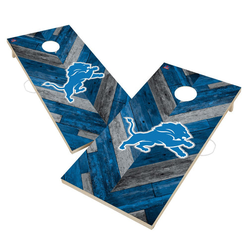 Detroit Lions Football Arena Printed Cornhole Set