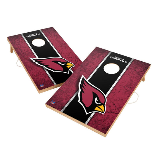 Vintage Arizona Cardinals NFL Solid Wood 2x3 Cornhole Set