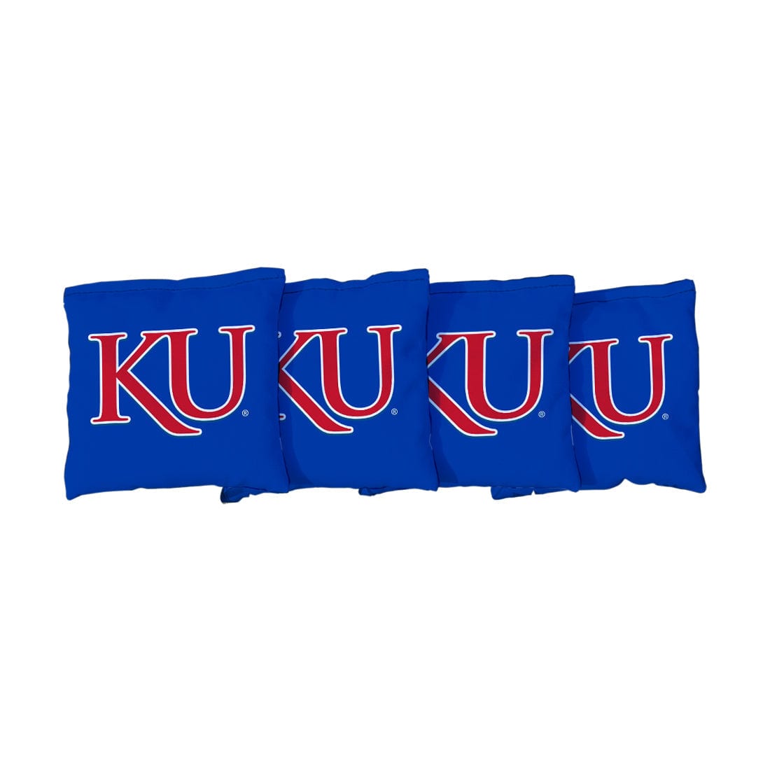 Kansas Jayhawks Blue Cornhole Bags