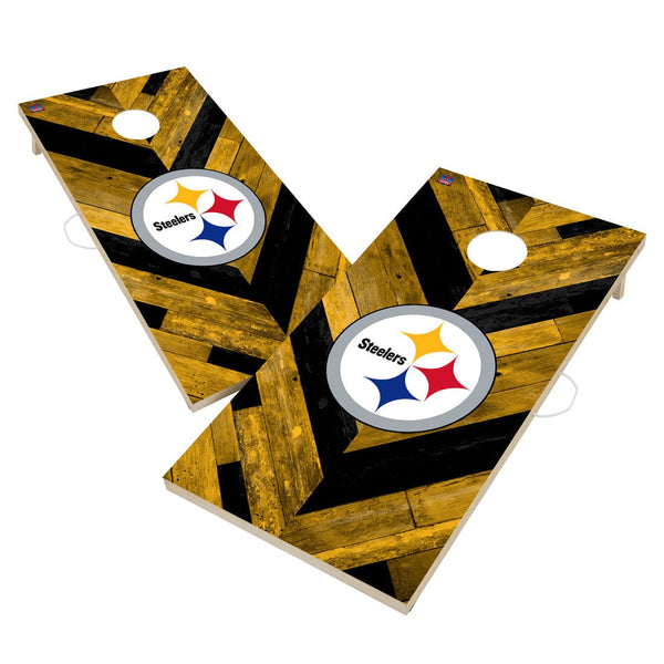 Steelers Cornhole Wraps – Cornhole Garage