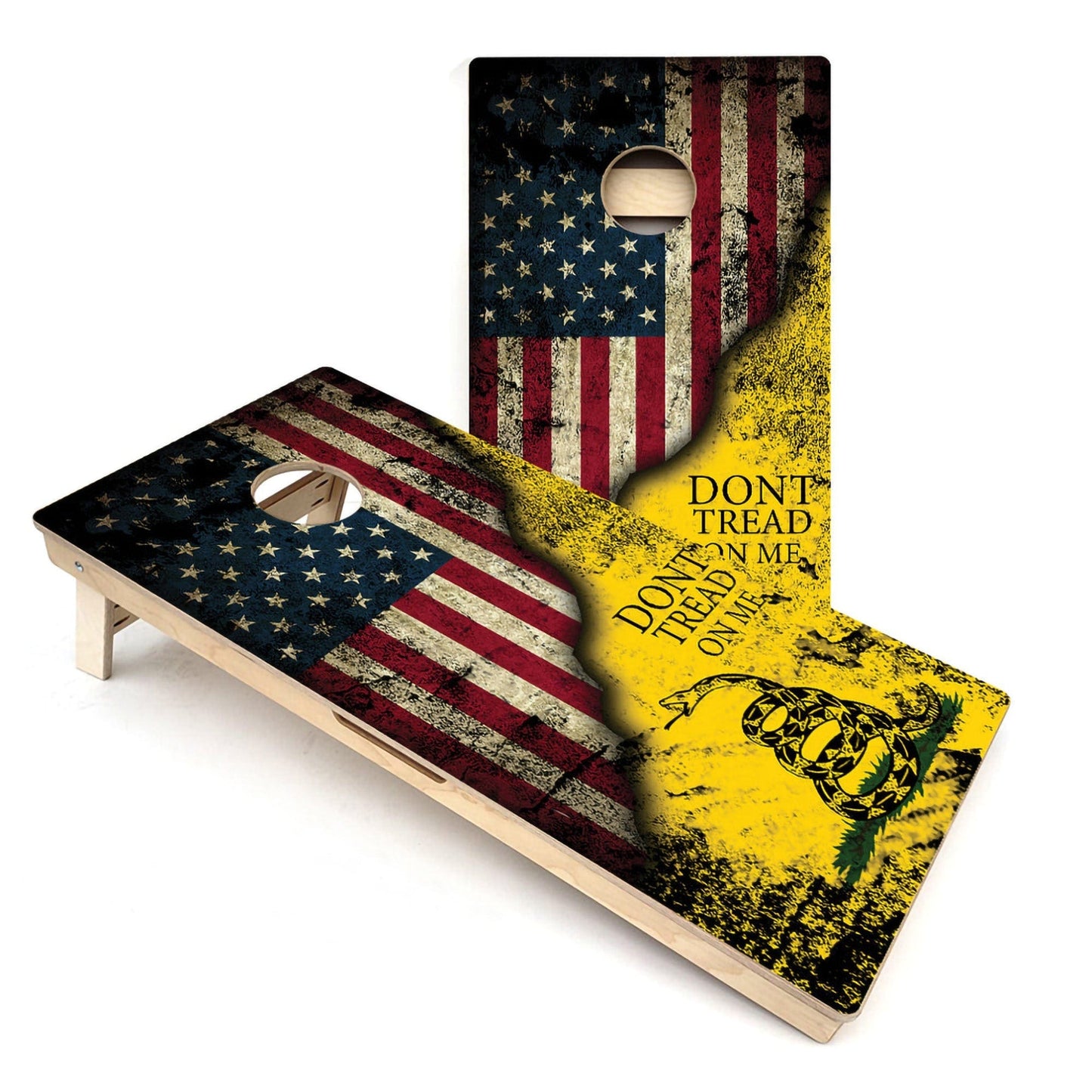 Don't Tread On Me All-Weather Cornhole Boards