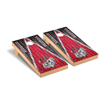 Georgia Bulldogs Cornhole Board Set - Triangle Weathered Version
