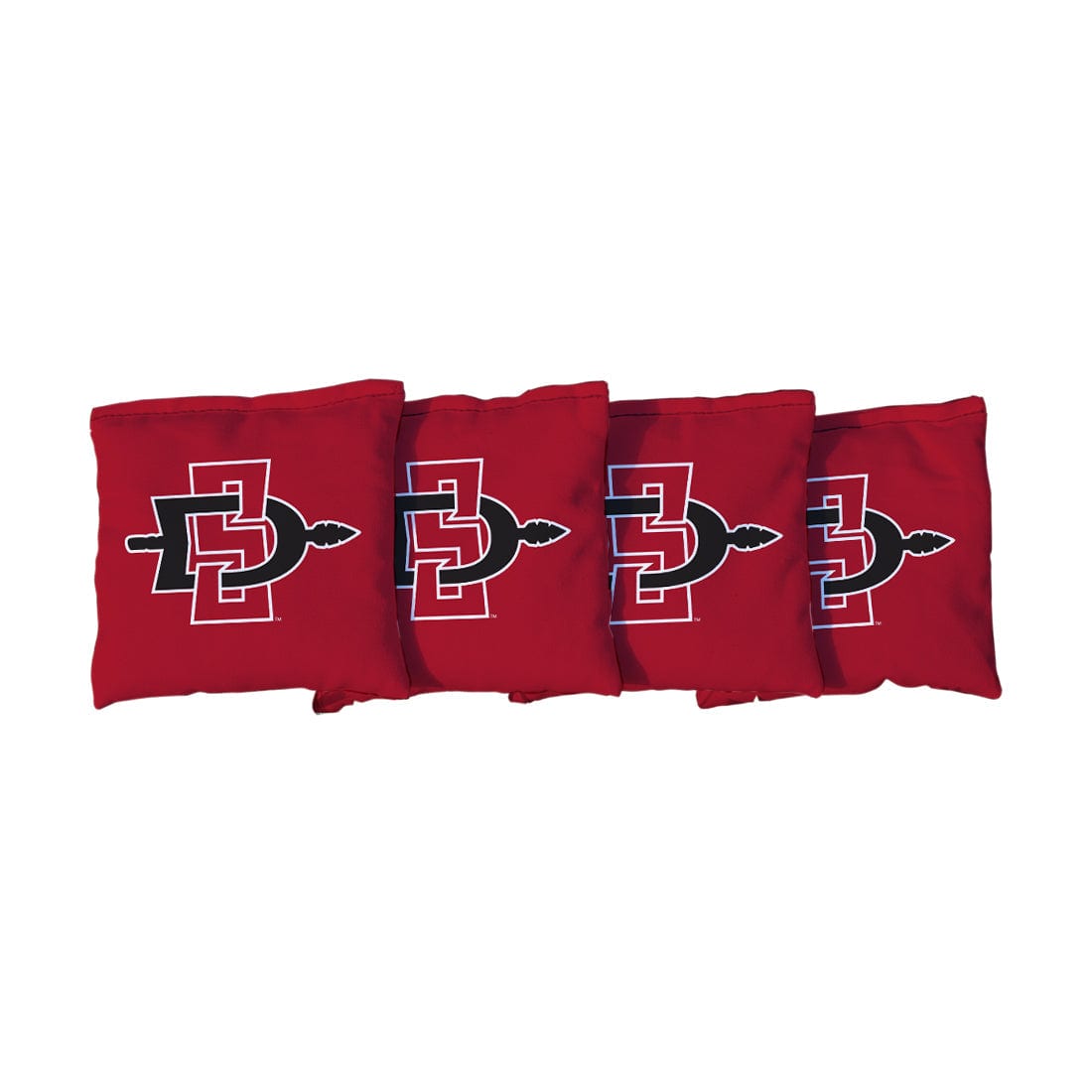 San Diego State Aztecs Cornhole Bags Red