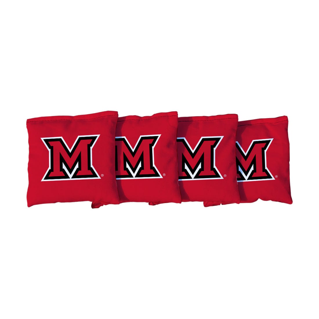 Miami University RedHawks Cornhole Bags Version 1