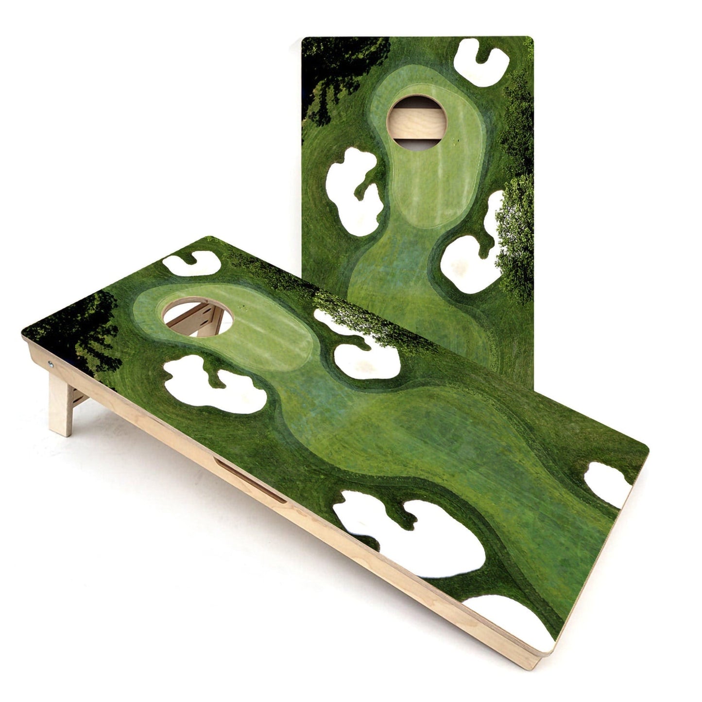 Golf Course All-Weather Cornhole Boards