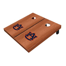 Auburn Tigers Solid Rosewood All-Weather Cornhole Boards
