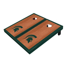 Michigan State Spartans Hunter Rosewood Matching Border All-Weather Cornhole Boards
