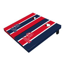 Ole Miss Rebels Alternating Long Stripe All-Weather Cornhole Boards
