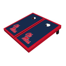 Ole Miss Rebels Navy Matching Border All-Weather Cornhole Boards
