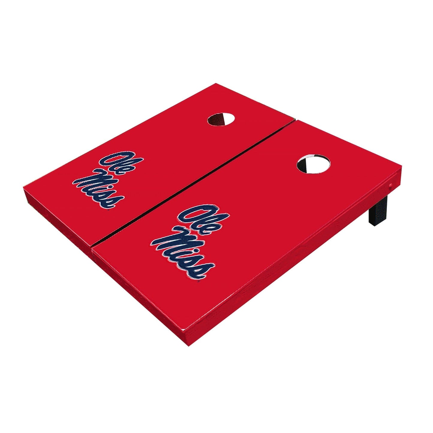 Ole Miss Rebels Red Matching Solid All-Weather Cornhole Boards