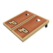 Purdue Boilermakers Gold Rosewood Matching Border All-Weather Cornhole Boards
