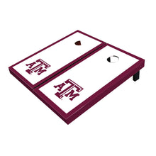 Texas A&M Aggies White Matching Border All-Weather Cornhole Boards
