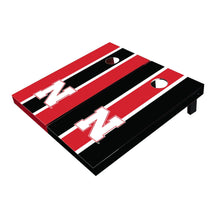 Nebraska Cornhuskers Alternating Long Stripe All-Weather Cornhole Boards
