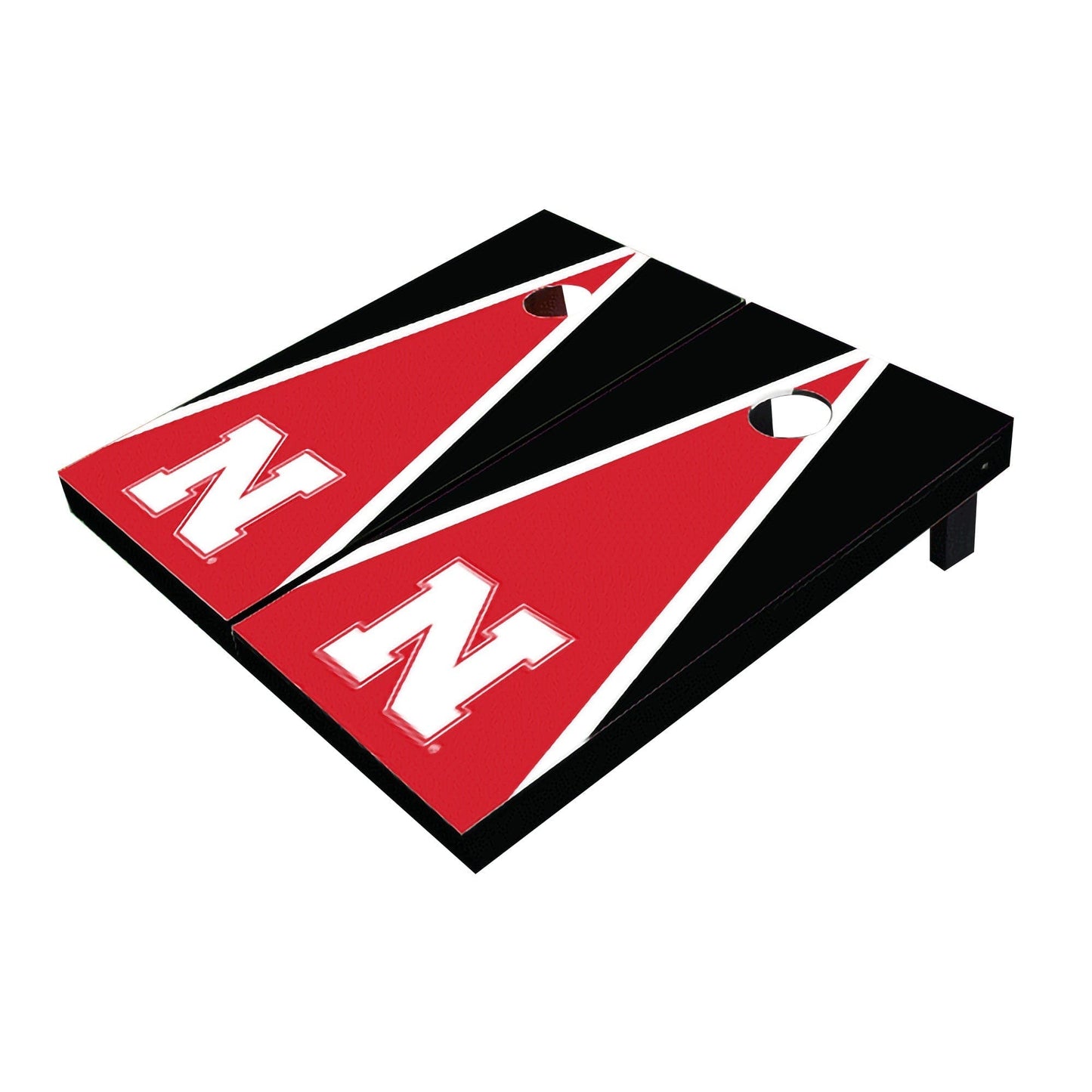 Nebraska Cornhuskers Red And Black Matching Triangle All-Weather Cornhole Boards