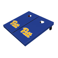 Pittsburgh Panthers Royal Matching Solid All-Weather Cornhole Boards
