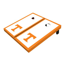 Tennessee Volunteers White Matching Border All-Weather Cornhole Boards
