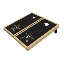 Vanderbilt Commodores Black Matching Border All-Weather Cornhole Boards
