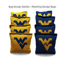 wvu cornhole bags
