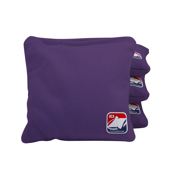 Purple ACA Regulation Cornhole Bags