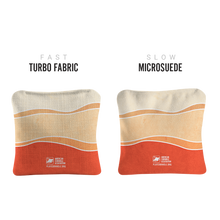 Multicolor Waves Synergy Pro Orange Bag Fabric
