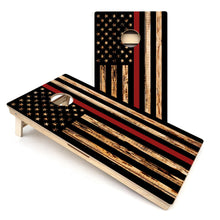 Thin Red Line American Flag All-Weather Cornhole Boards
